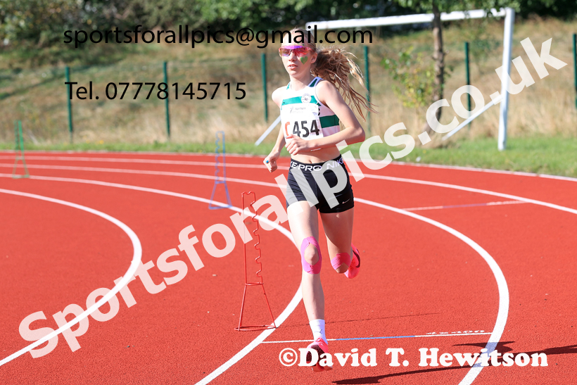 Girls Under-14s, 2026 Northern Mens 6 and Womens 4 Stage and Youngsters Relays, Silksworth, Sunderland. Photo: David T. Hewitson/Sports for All Pics